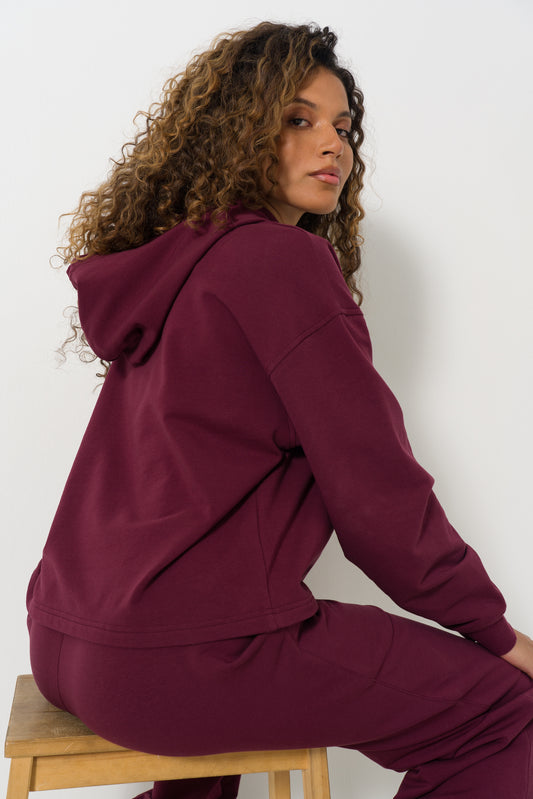 Short Boxy Hoodie