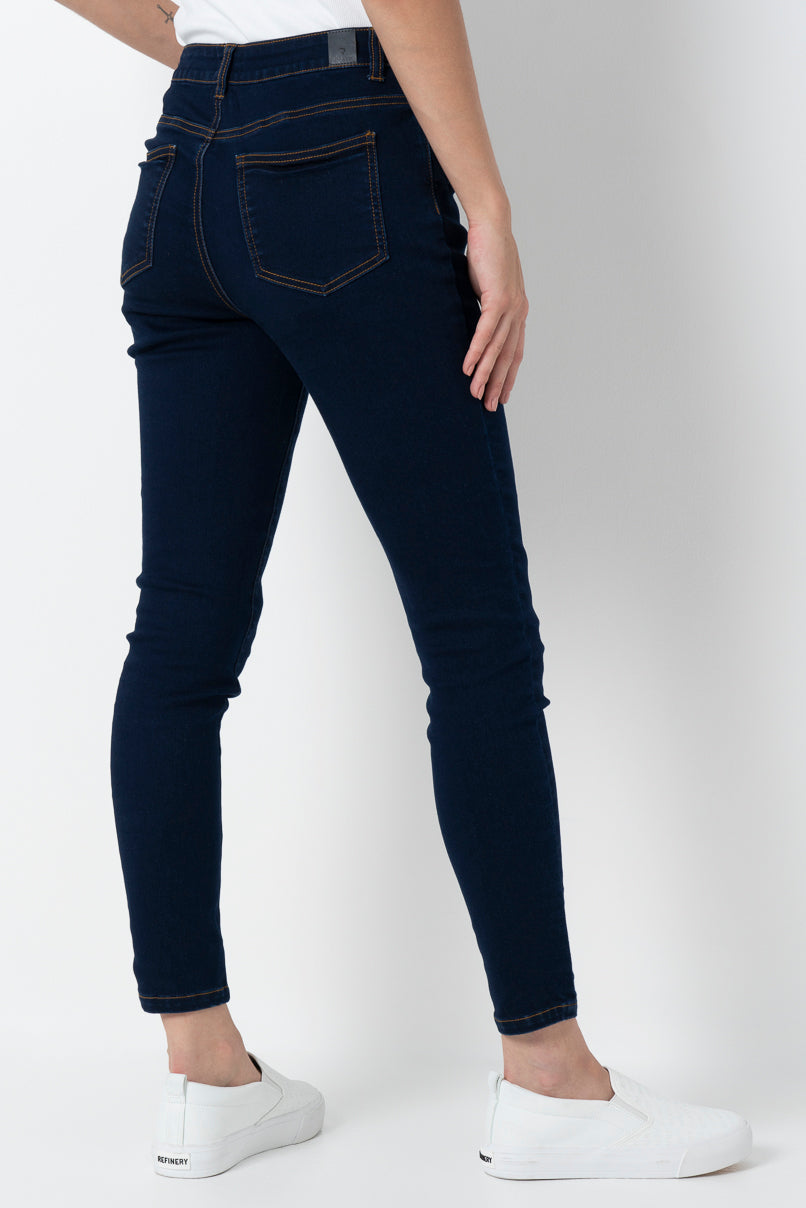 RF01 Mid Rise Skinny Jeans