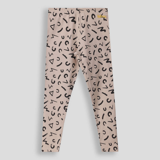Girls Print Leggings
