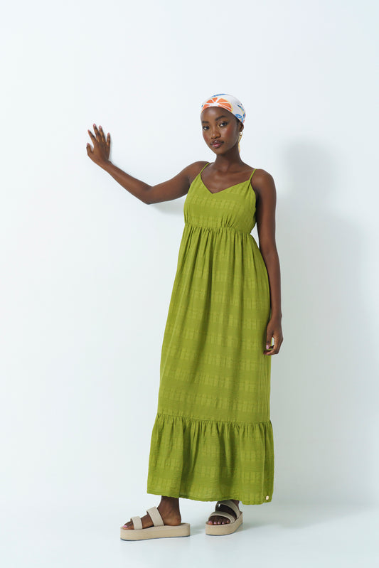 Sheer Trapeze Dress