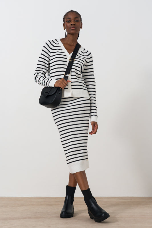 Stripe Cardigan
