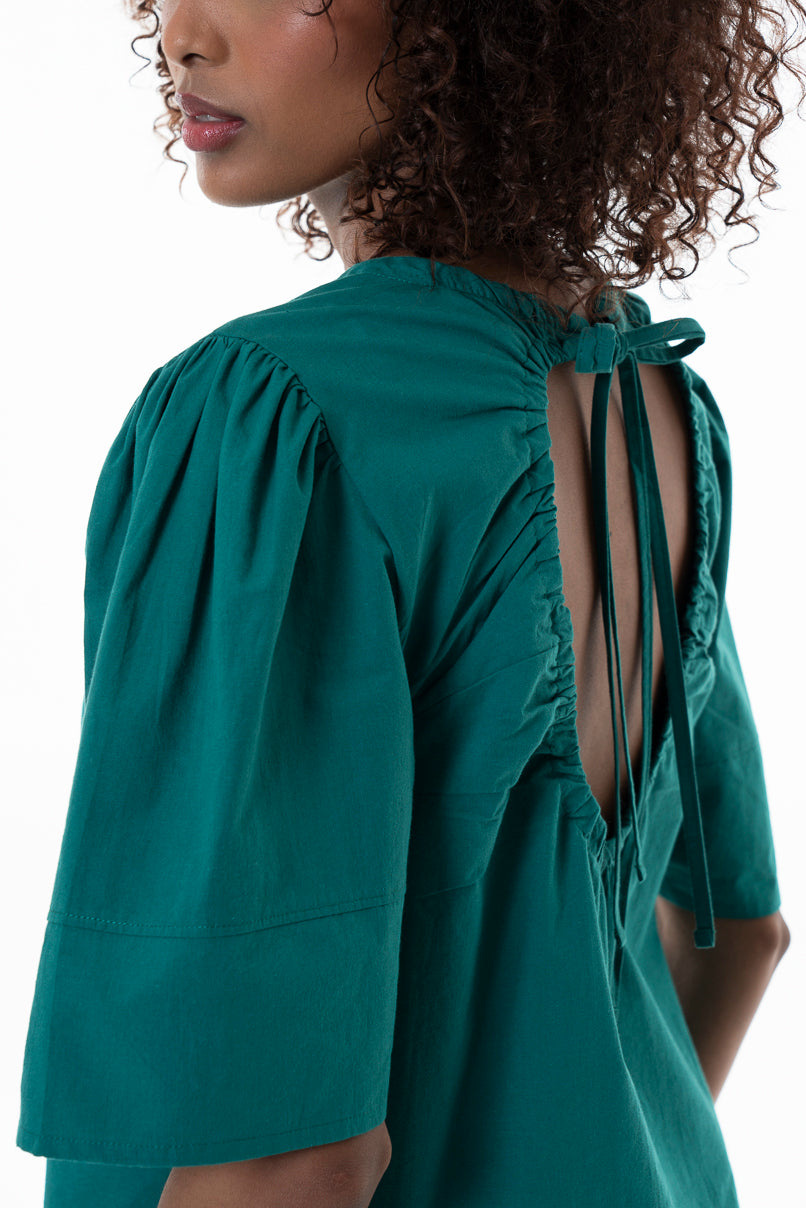 Open Back Detail Top