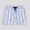 Boys Stripe Pool Shorts - Blue