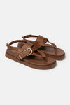 Buckle Detail Thong Sandal