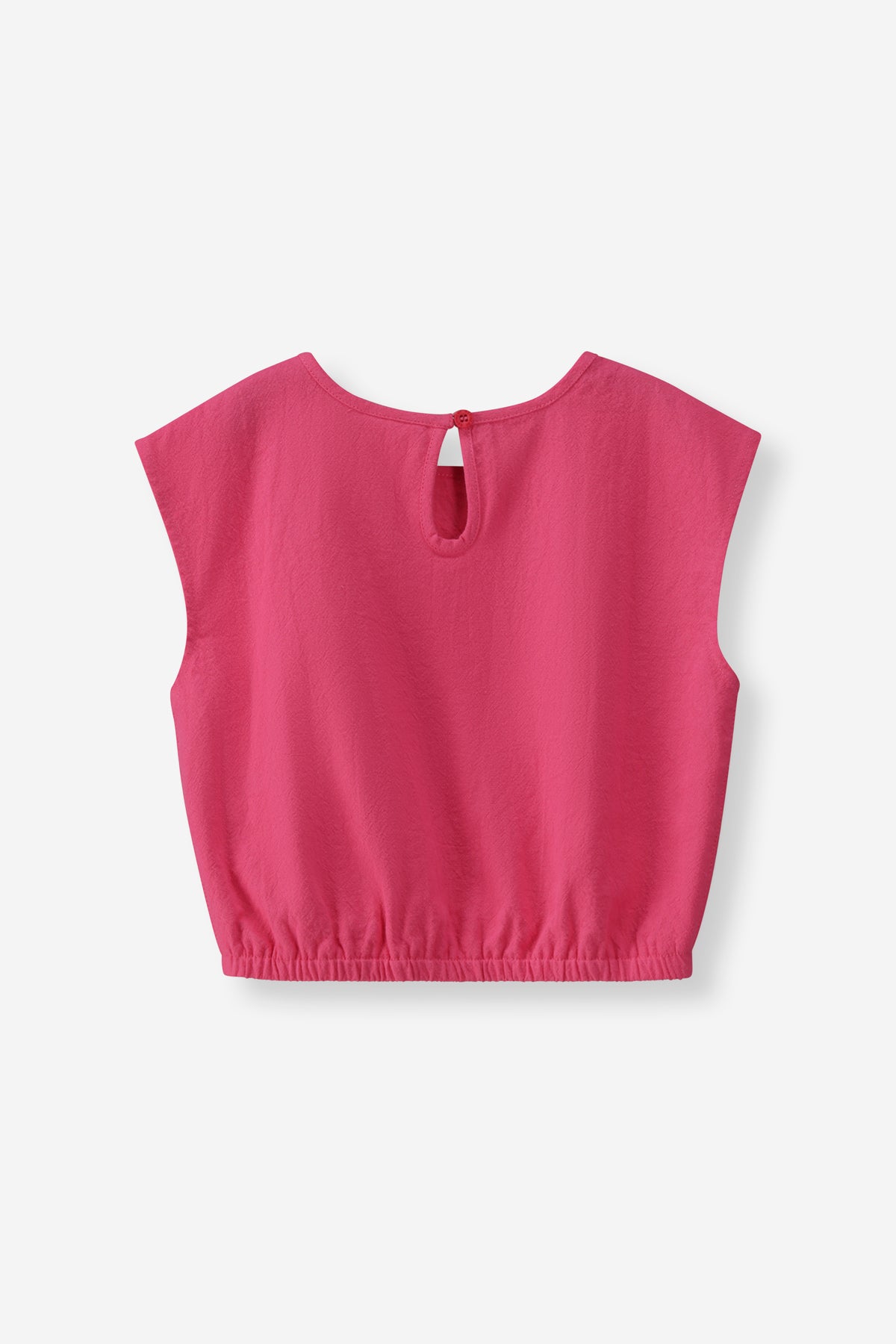 Girls Bubble Hem Top
