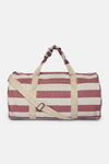 Striped Weekender Bag