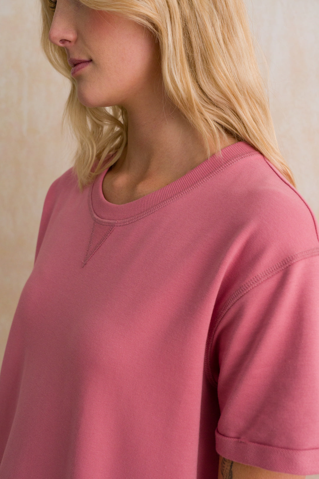 Fleece T-Shirt Dress