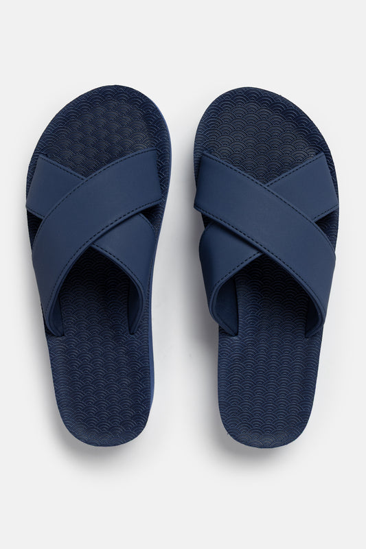 Platform Cross Strap Sandals