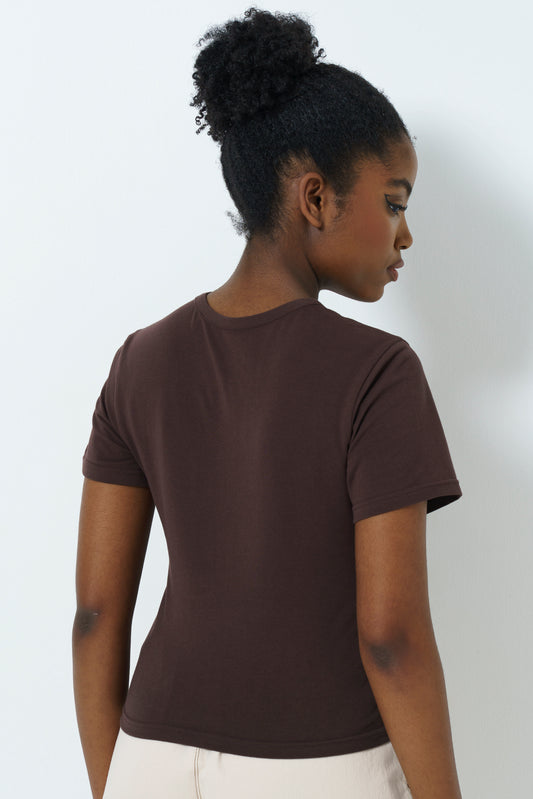 Hi Neck T-Shirt