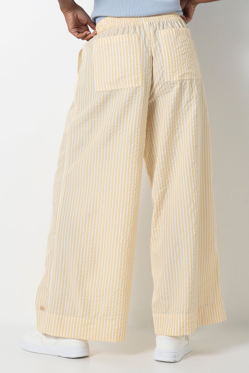 Relaxed Seersucker Pants