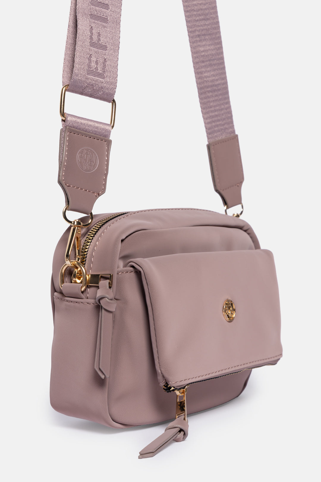 Soft Touch Folded Crossbody