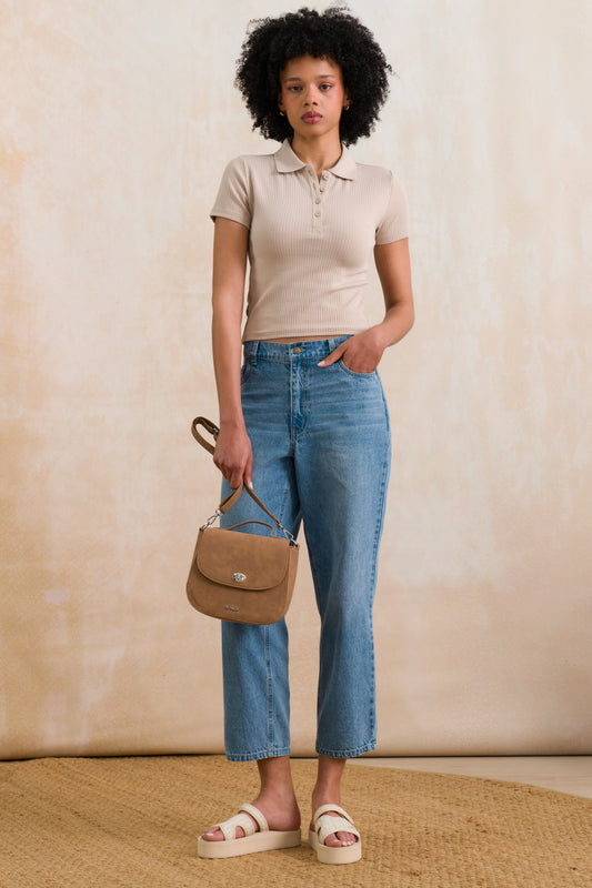Ribbed Placket Golfer