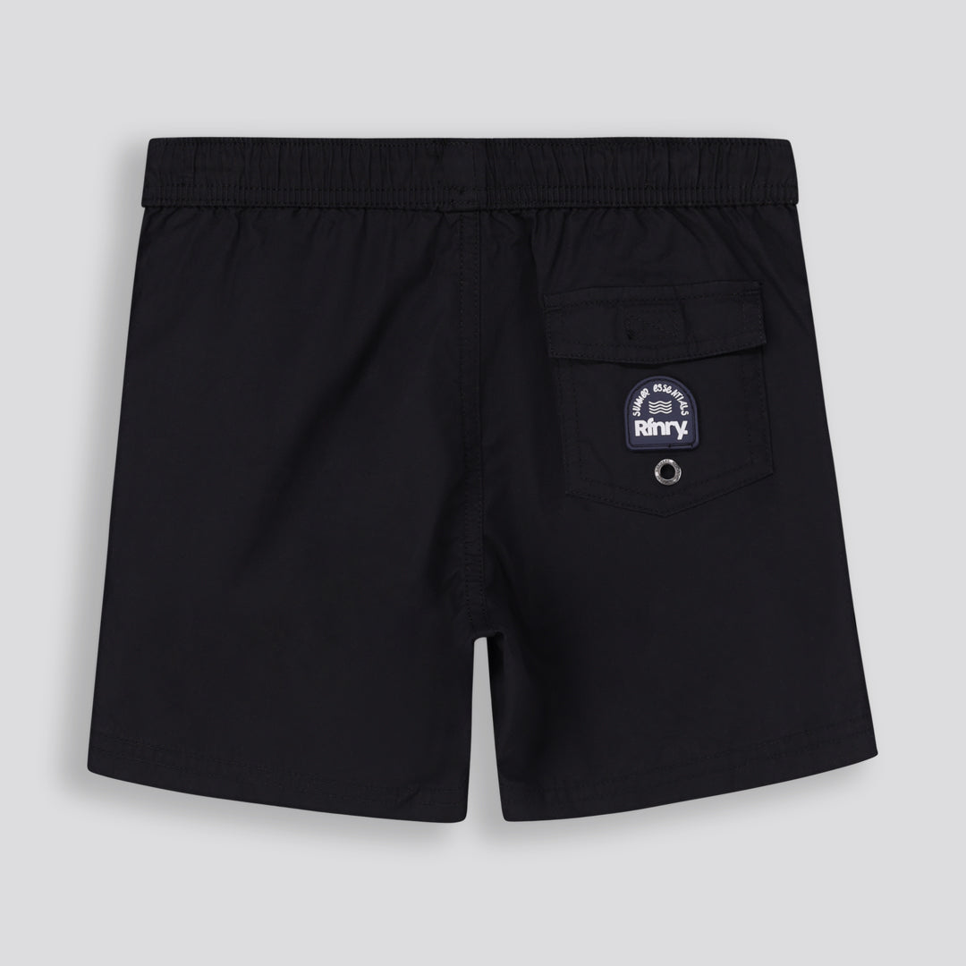 Boys Branded Shorts - Black
