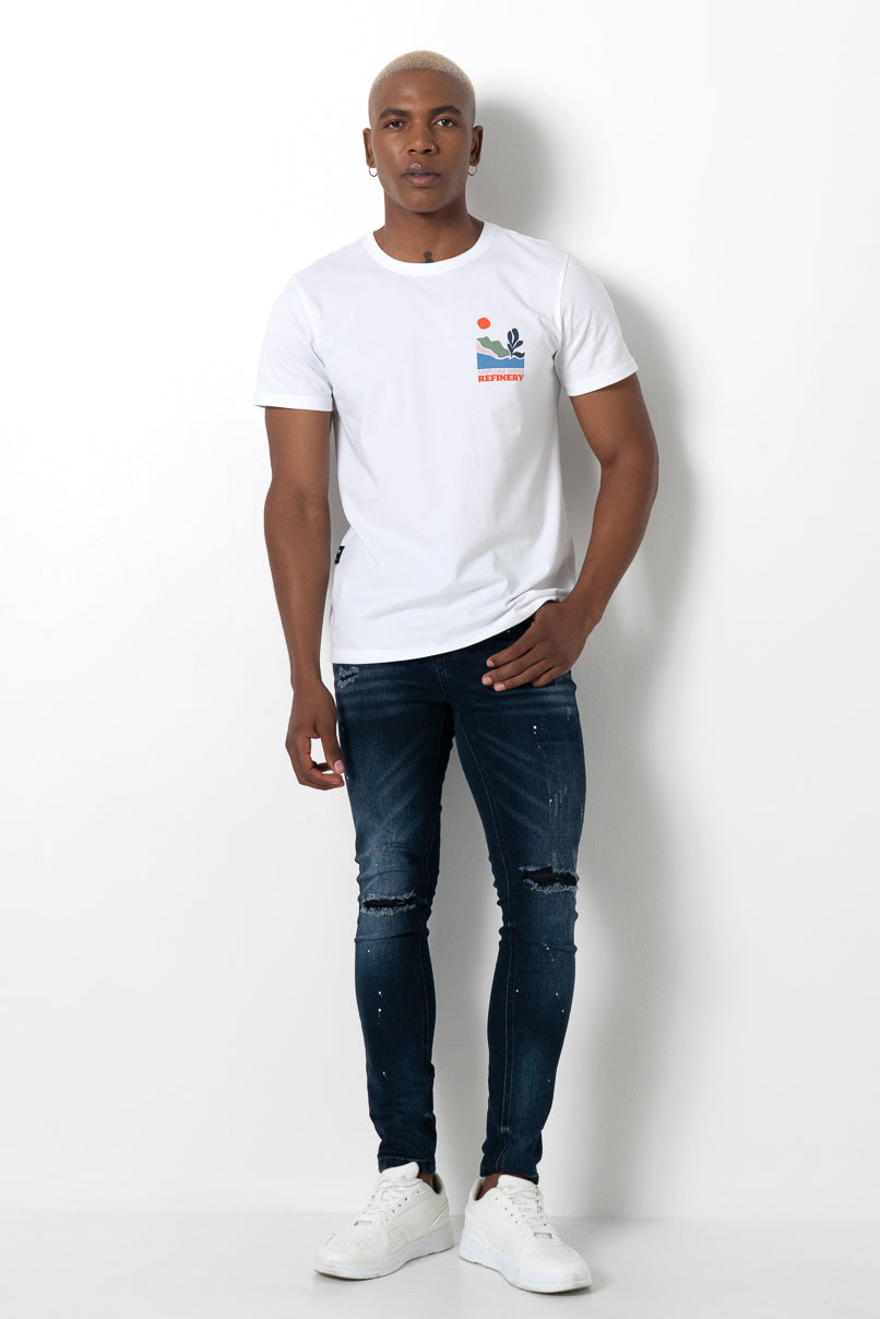 Rf10 Rip Skinny Jeans