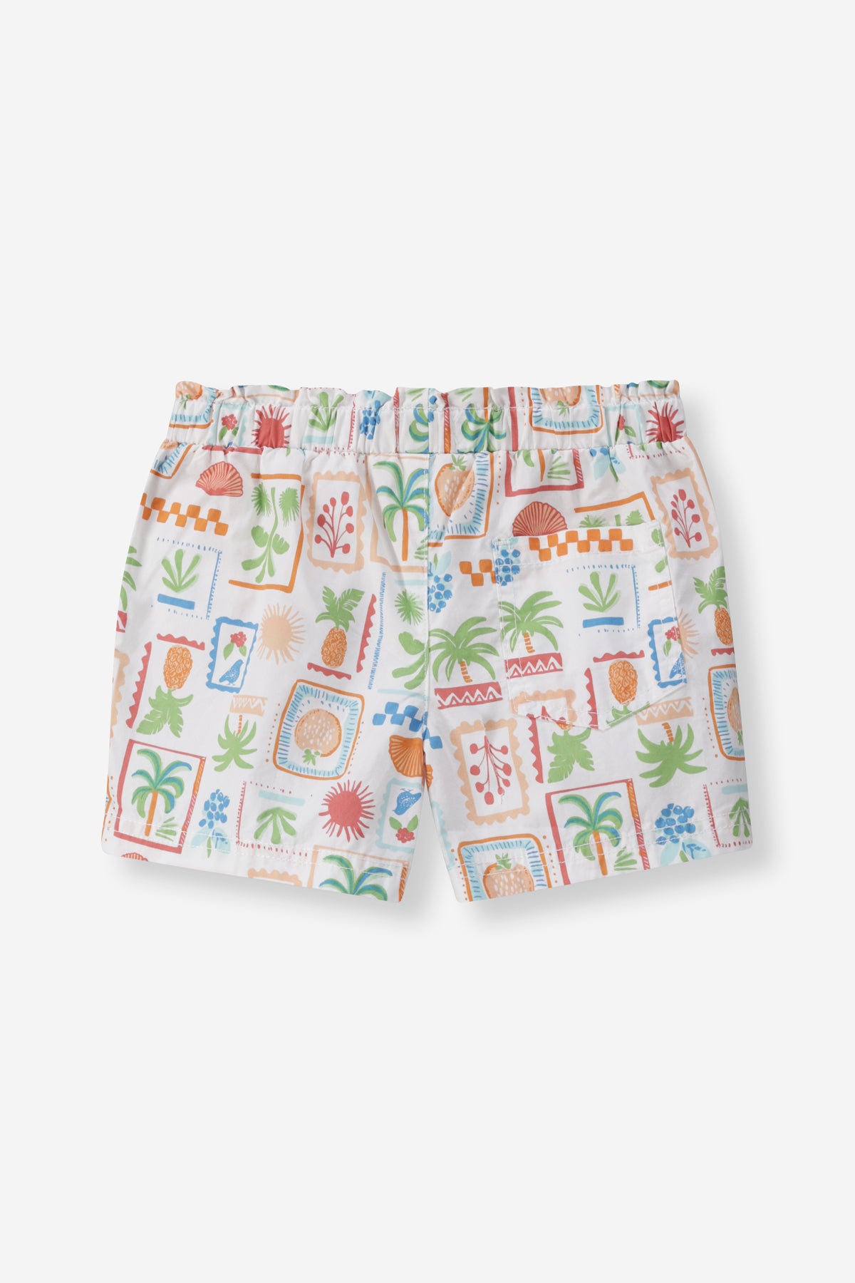 Girls Abstract Pool Shorts