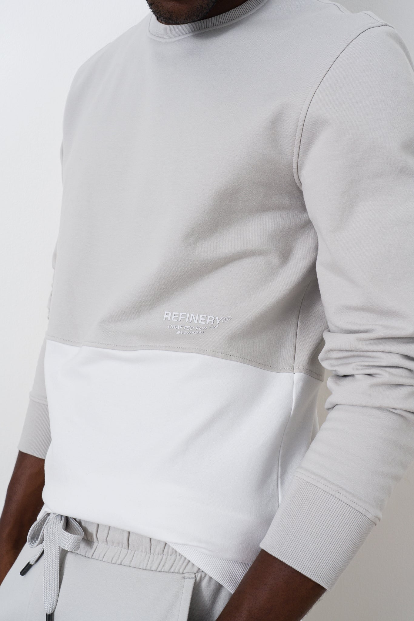 Colour Block Crew Sweat