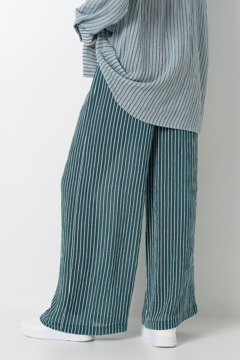Relaxed Stipe Pants