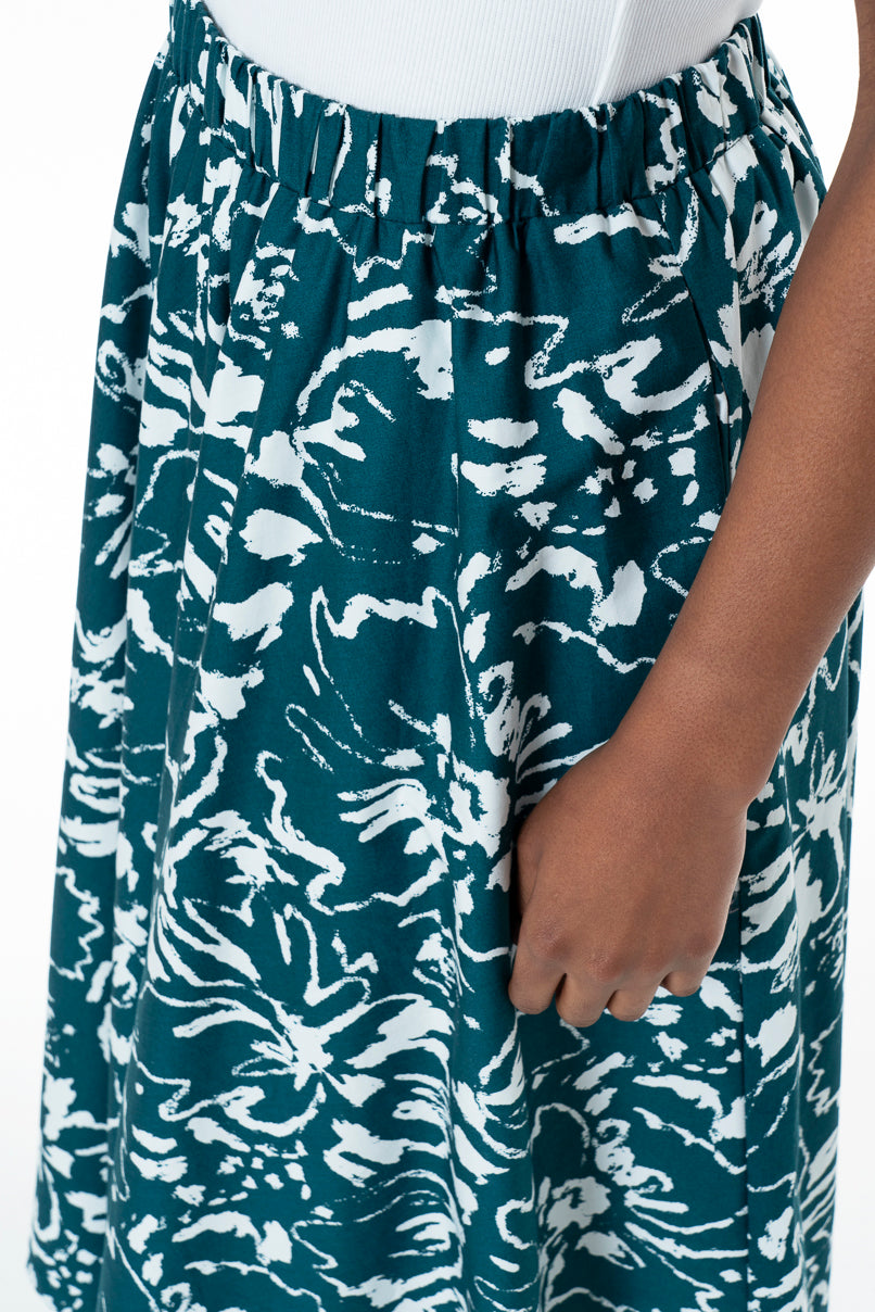 A-line Midi Skirt