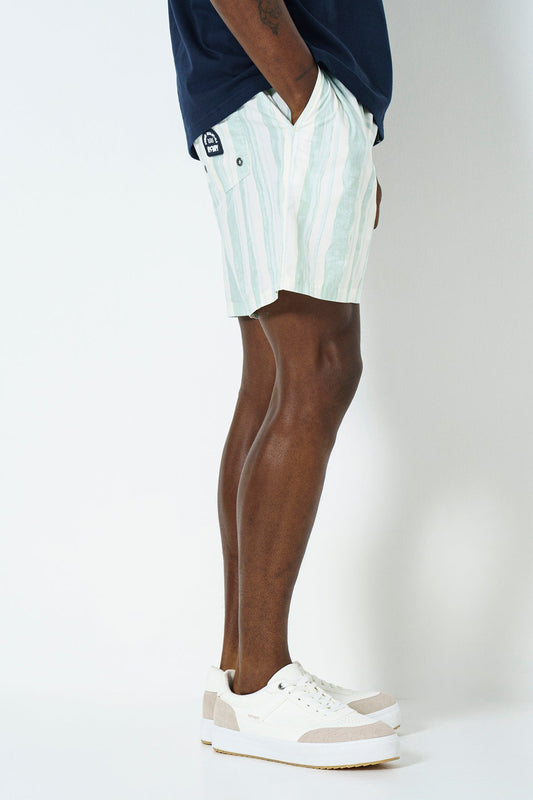 Stripe Pool Short
