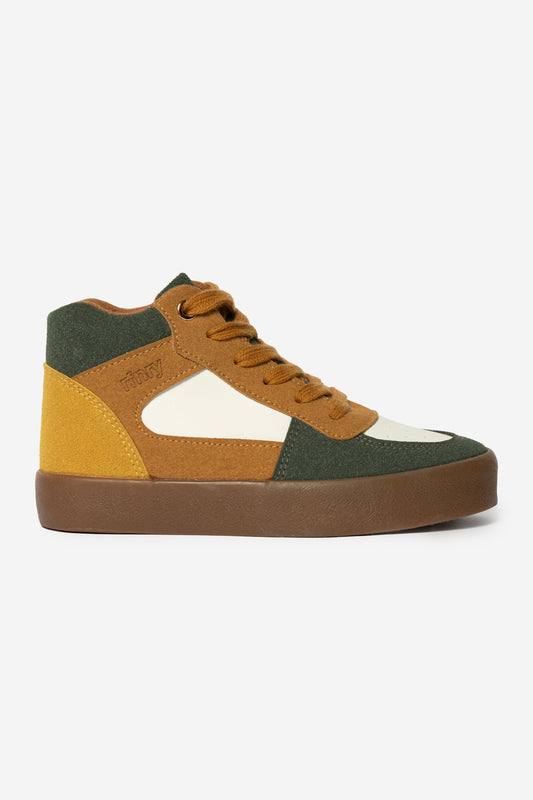 Boys Hi-Top Sneaker.