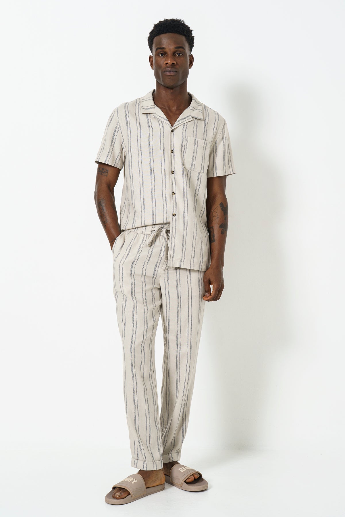 Linen Blend Pants