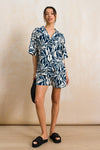 Relaxed Pleated Shorts
