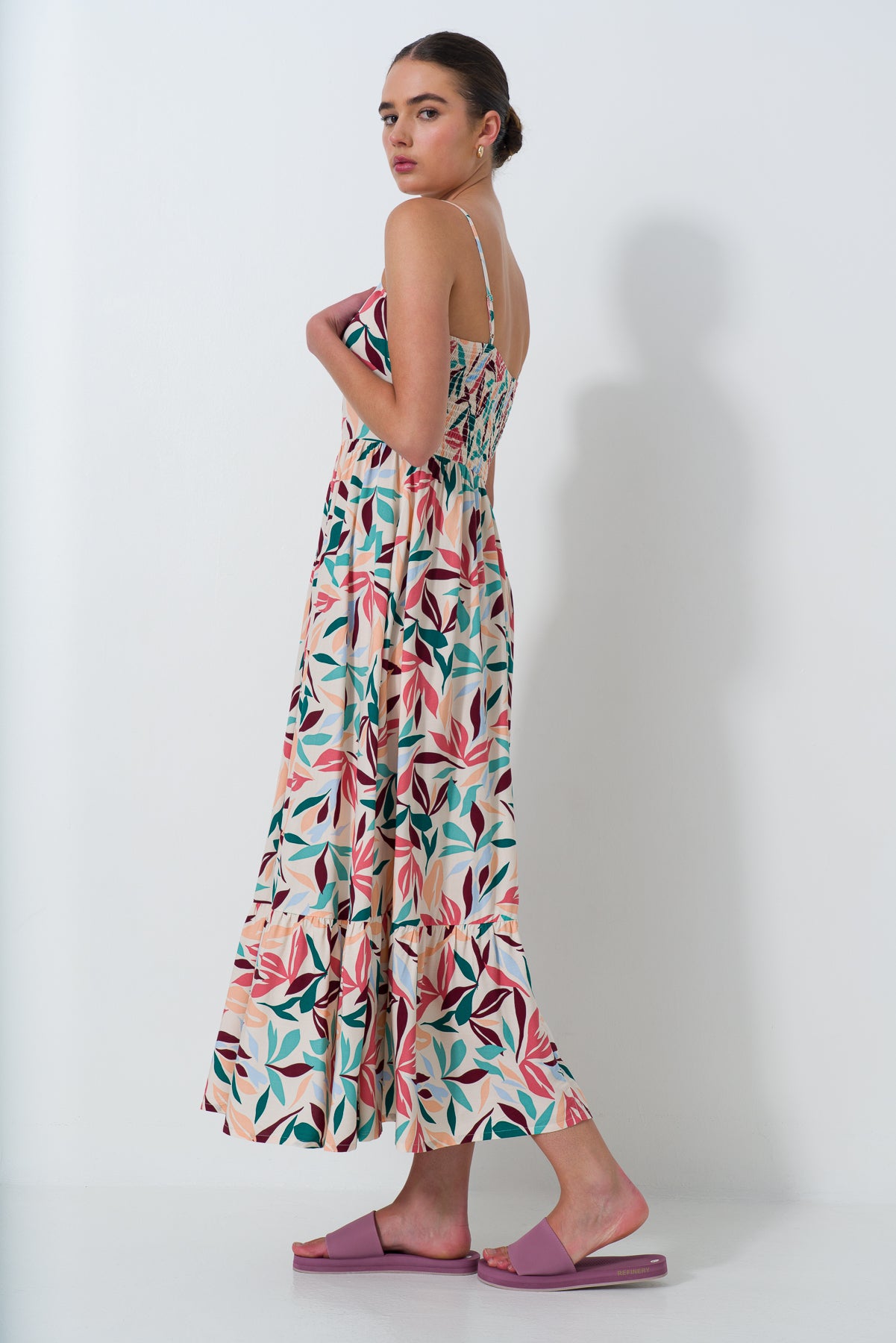 Strappy Frill Bottom Dress