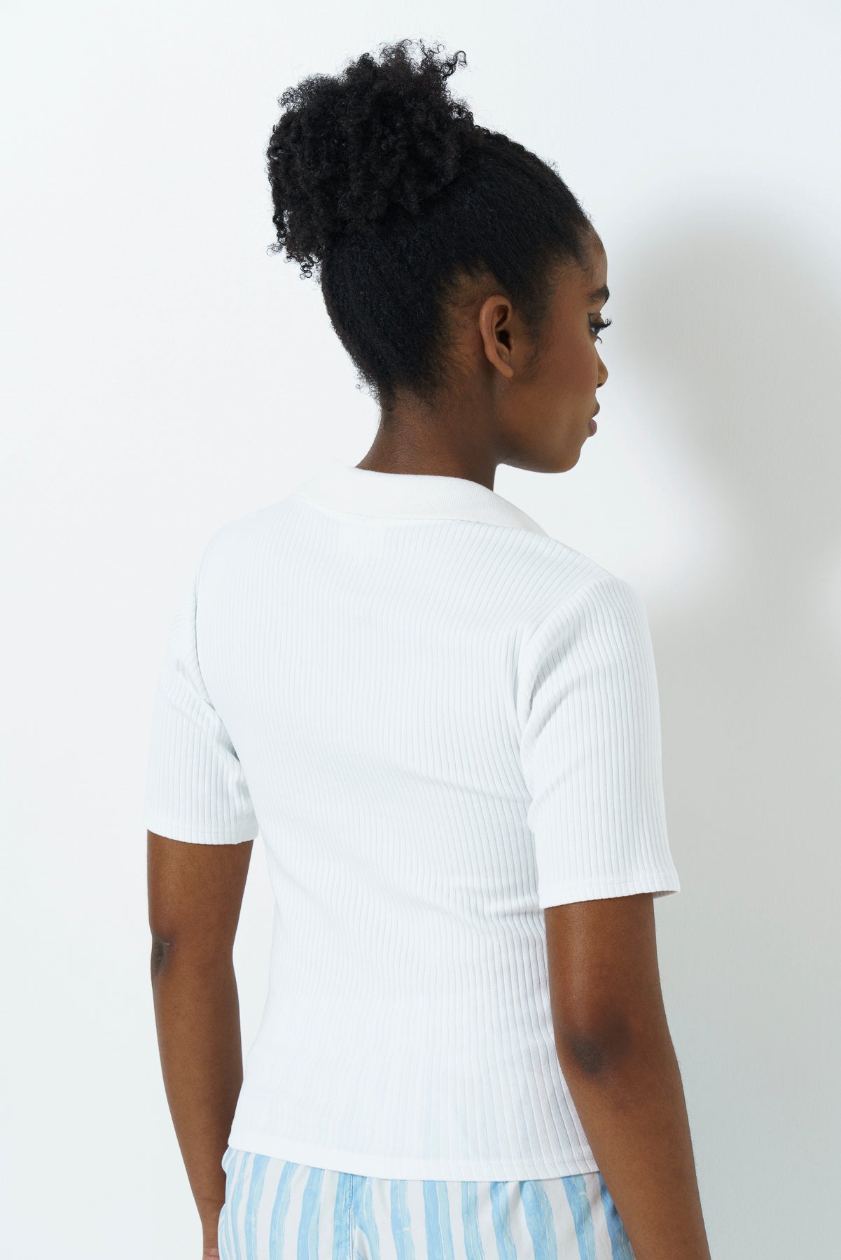 Split Collar T-Shirt