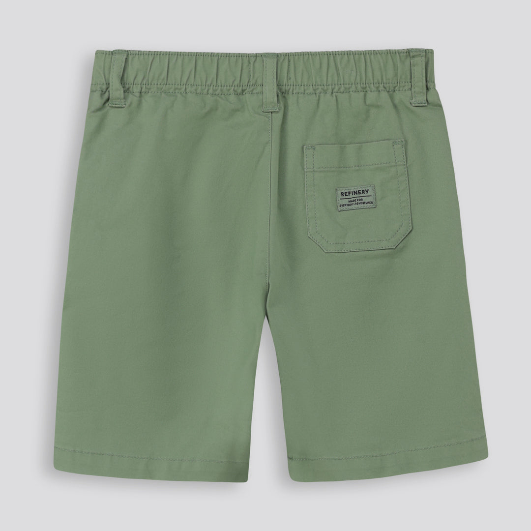 Boys Chino Shorts - Fatigue