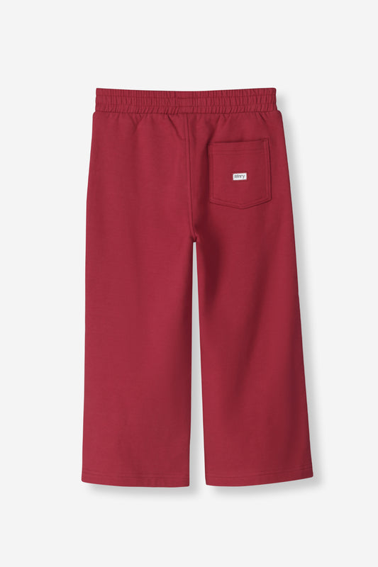 Girls Wide Leg Track Pants