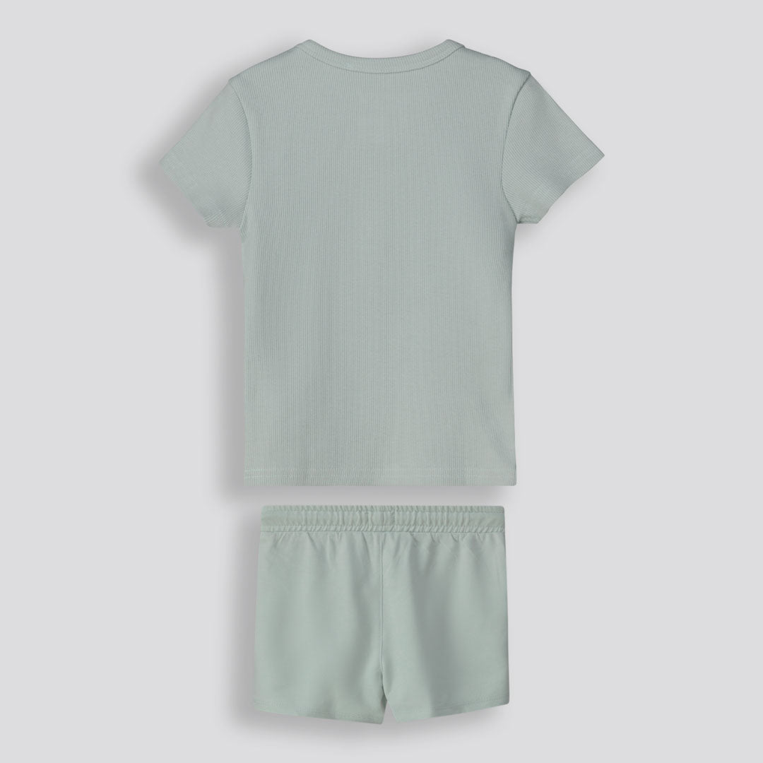 Girls Ribbed Tee