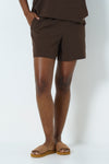 Relaxed Pull On Shorts