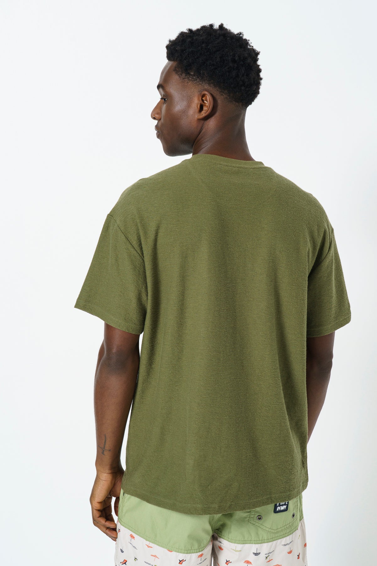 Textured Oversized T-Shirt