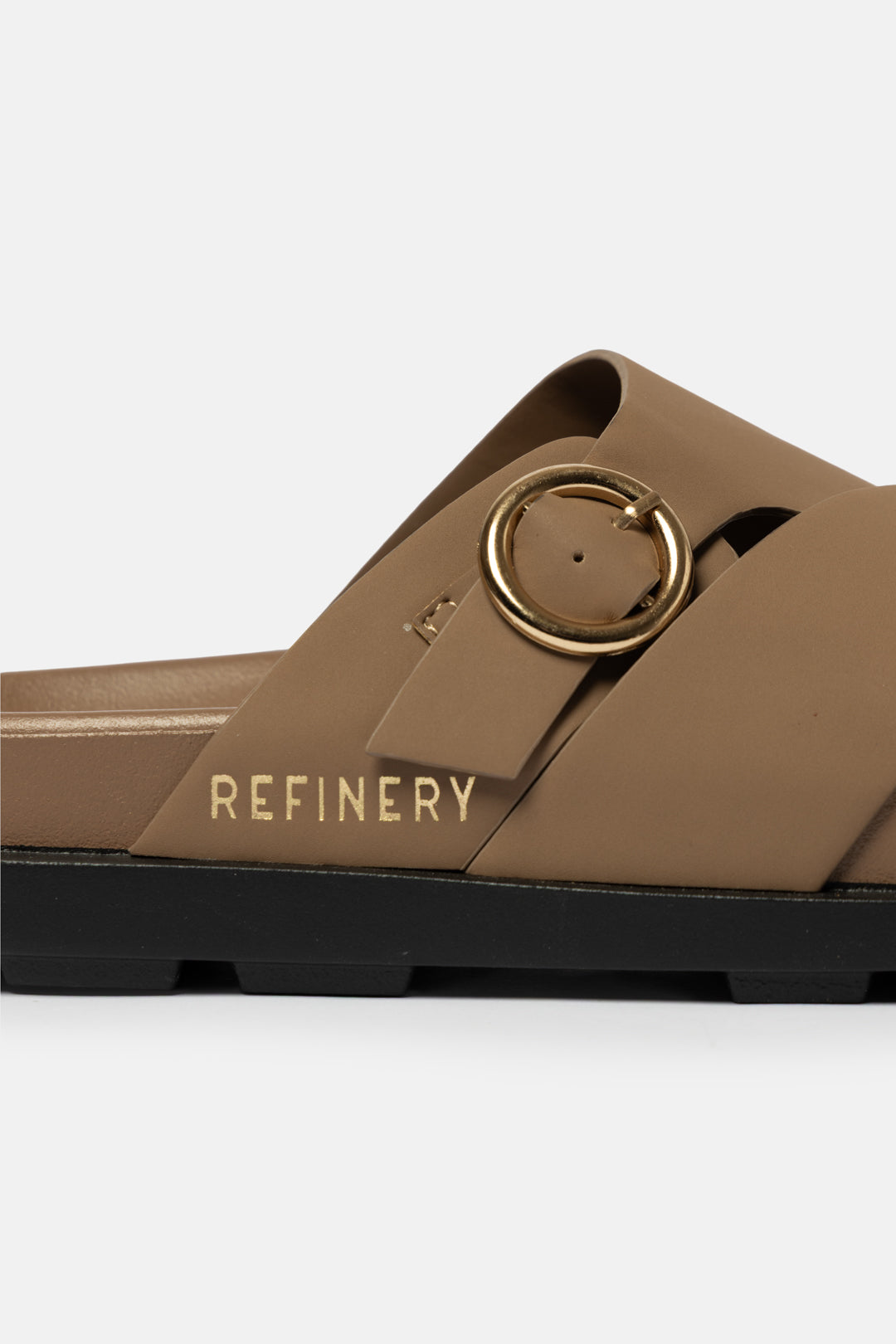 Cross Strap Slide Sandals