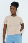Fitted Rib T-Shirt