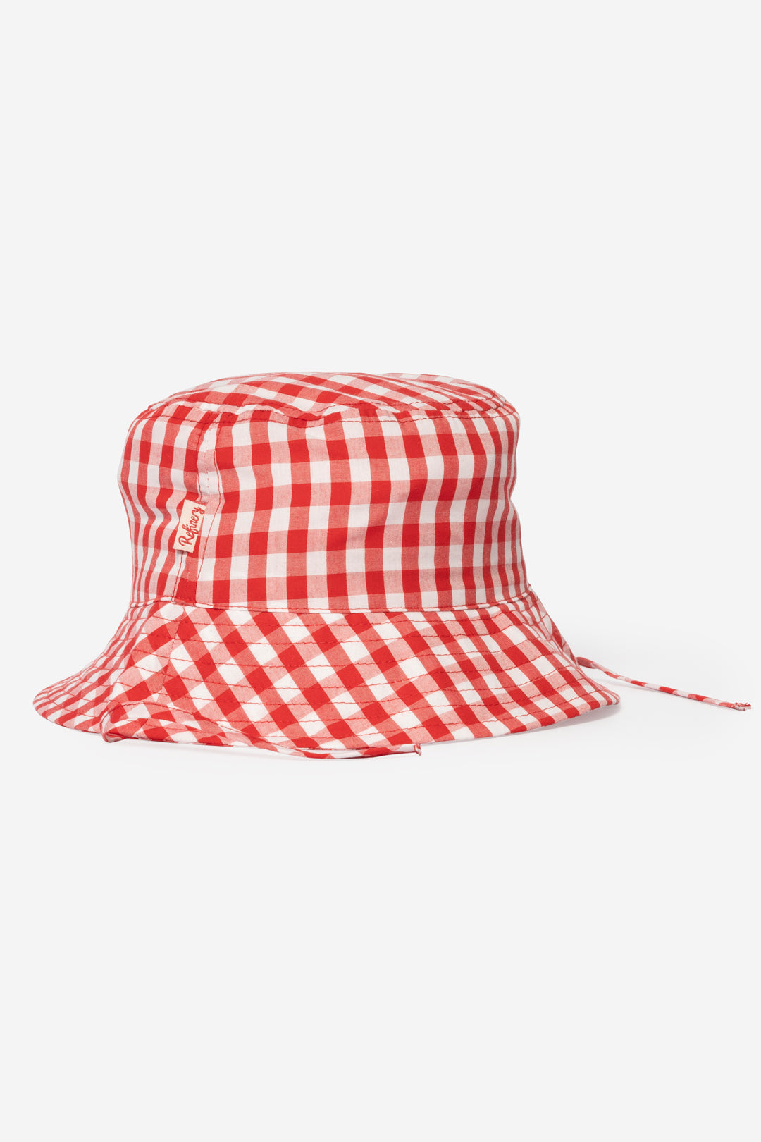 Girls Gingham Seersucker Hat