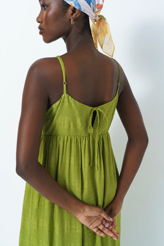 Sheer Trapeze Dress