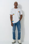 Mid Wash Skinny Jeans
