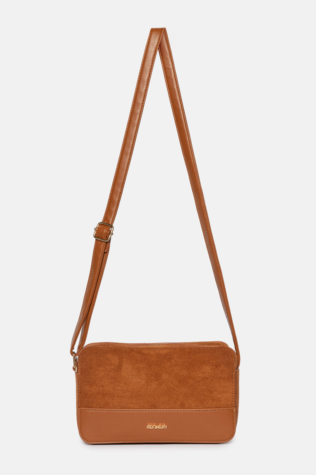 PU Faux Suede Crossbody
