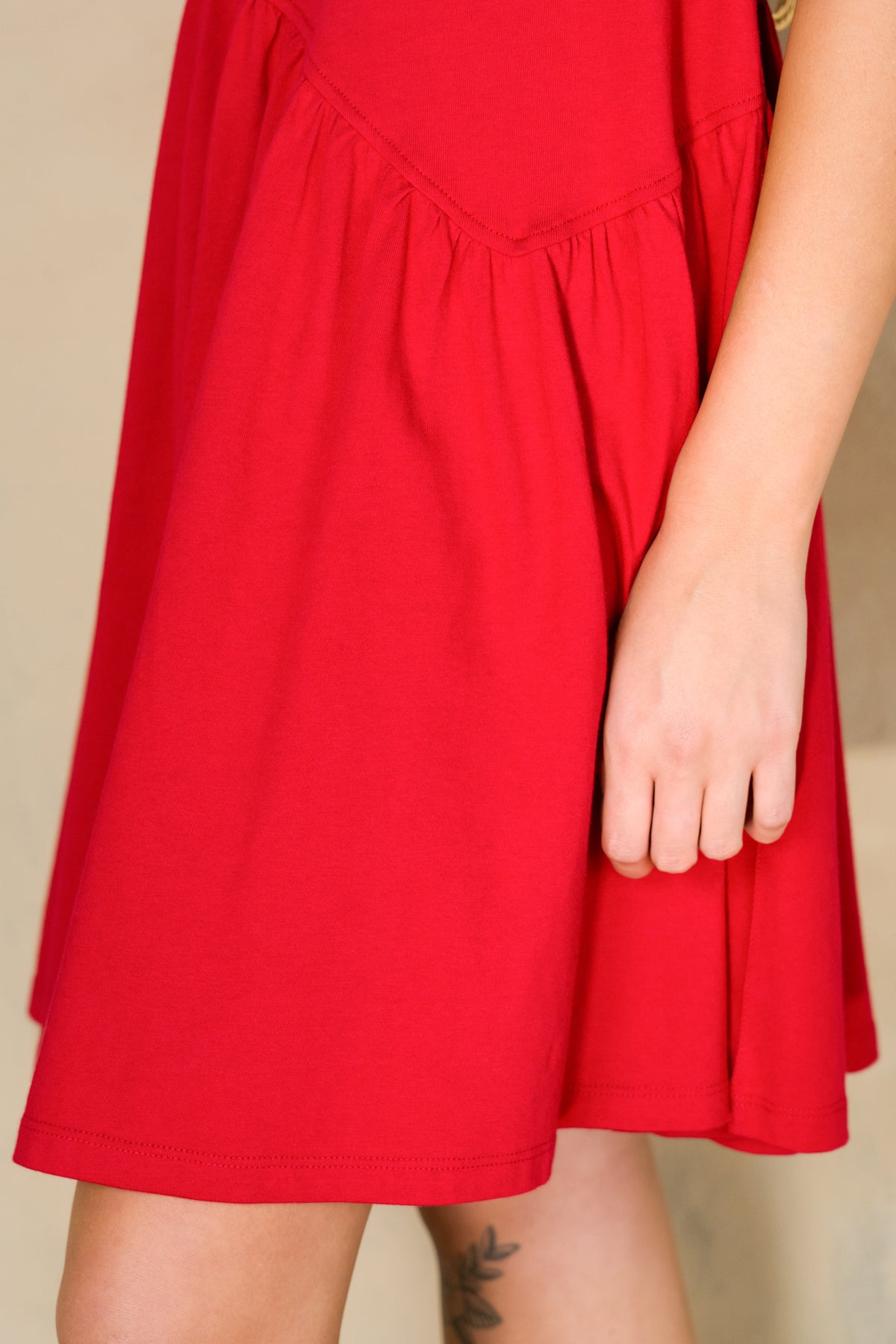 Asymmetric T-Shirt Dress
