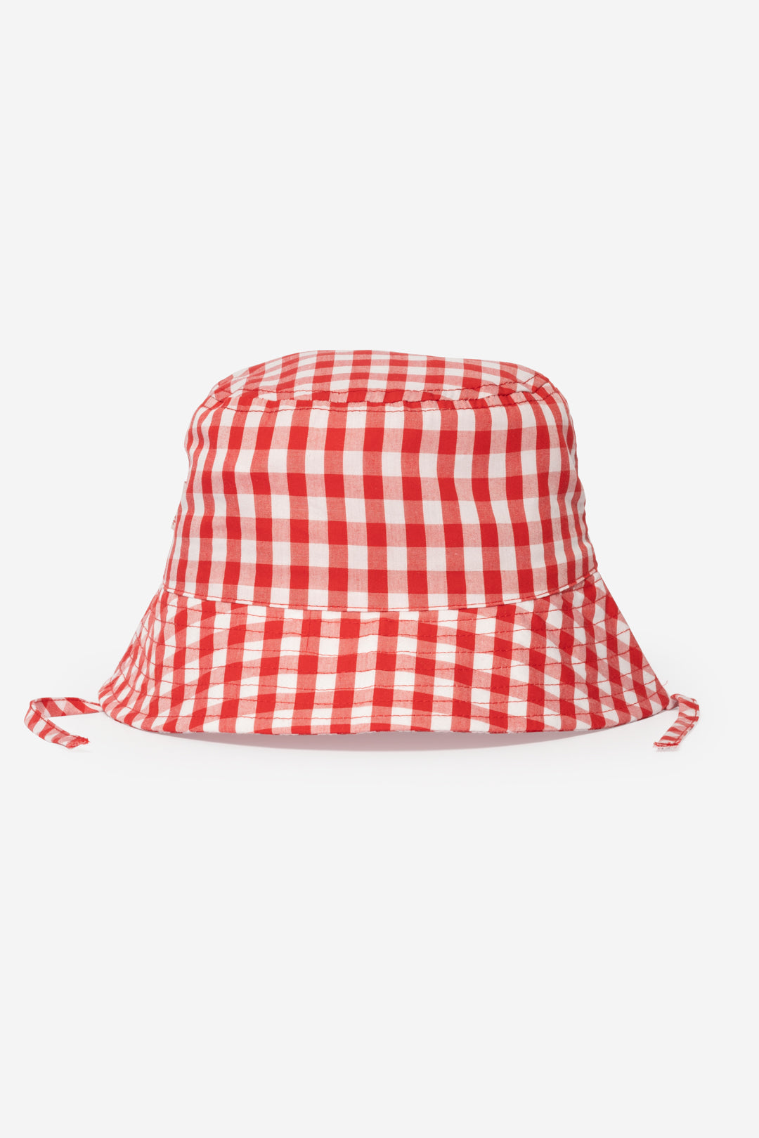 Girls Gingham Seersucker Hat