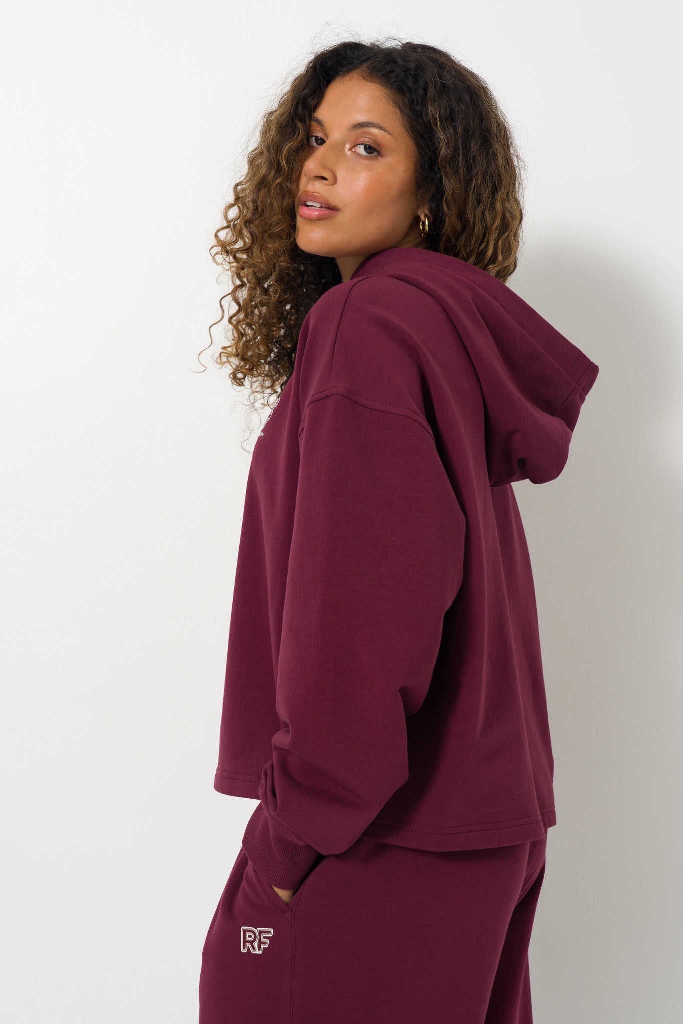 Short Boxy Hoodie