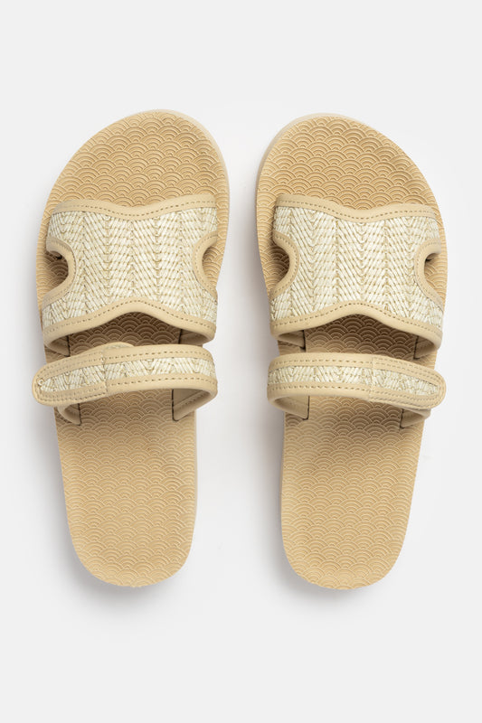 Platform Raffia Sandals