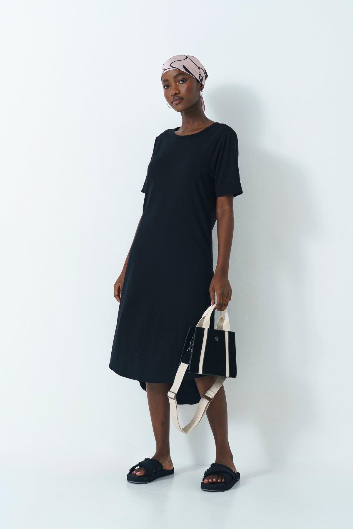 Scoop Hem Dress