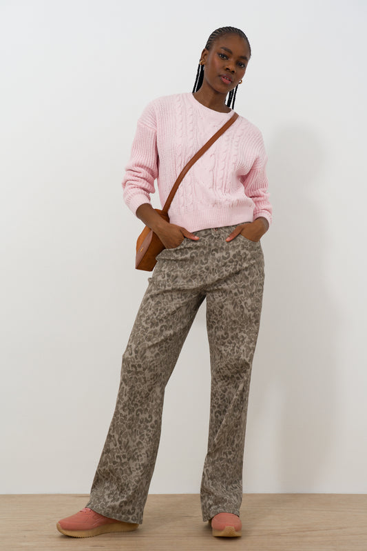 Cable-knit Jumper