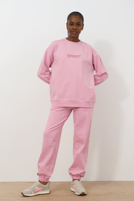 Longline Crew Neck Sweat