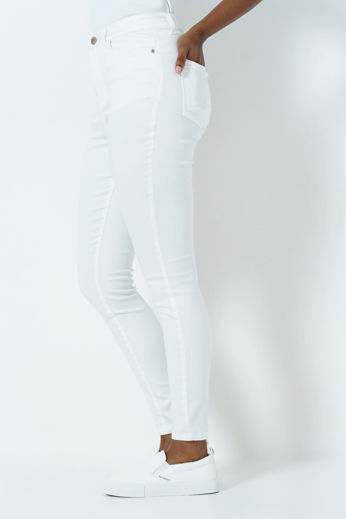Rf09 High Waist Skinny Jeans
