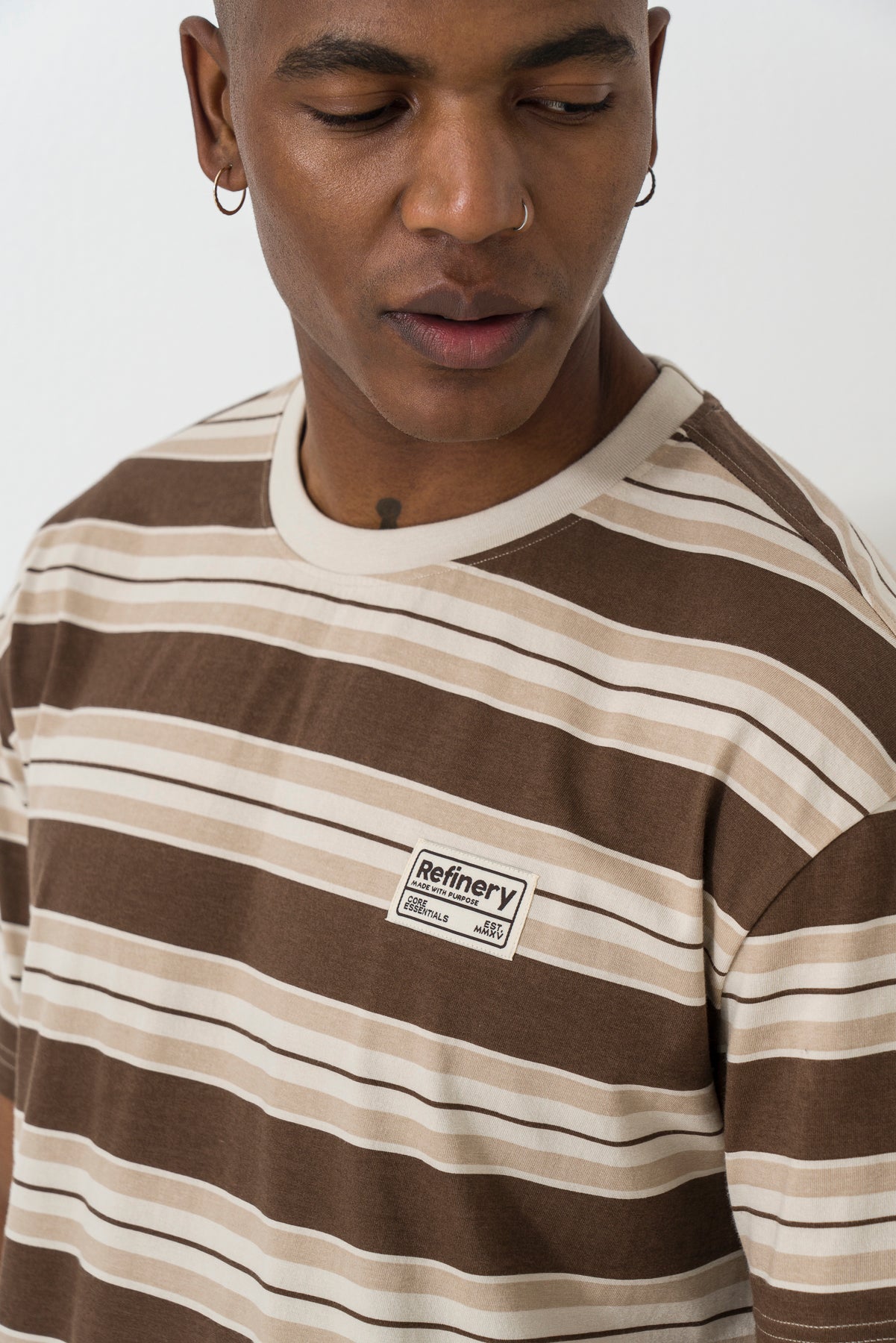 Stripe Oversized T-Shirt