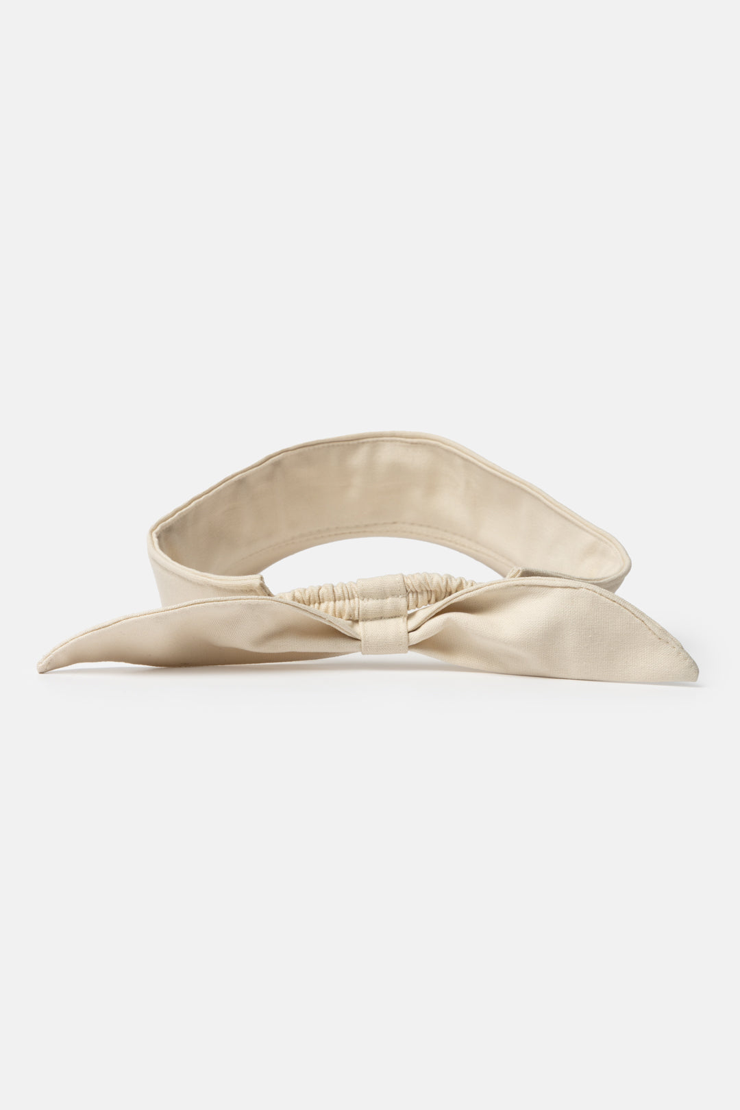 Tie-Back Canvas Visor