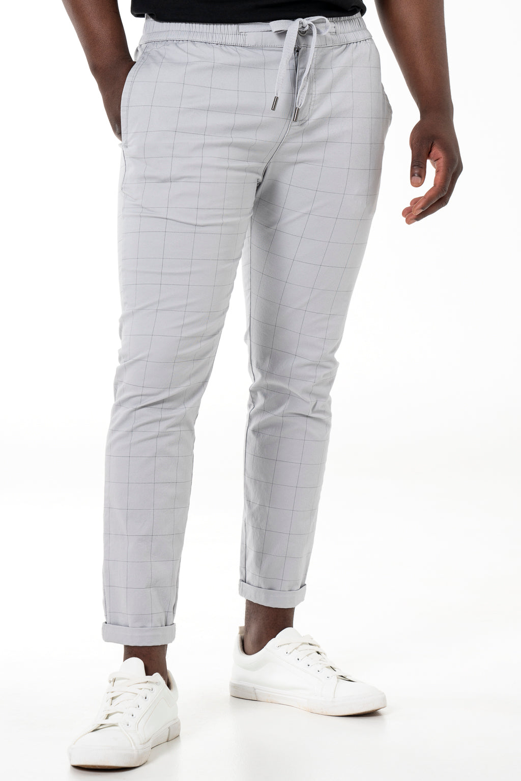Chino Joggers _ 140419 _ Light Grey
